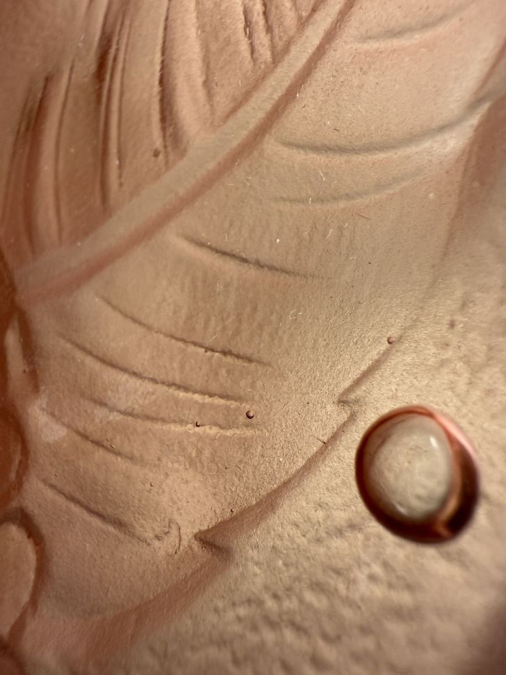 Люстра в стиле Lalique из розового стекла 30-е годы Франция