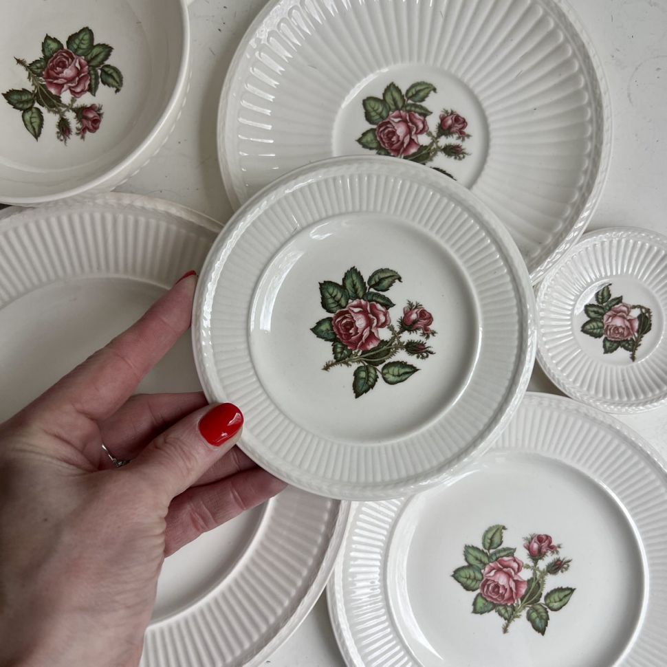 Тарелка Wedgwood Moss Rose 13 см Англия