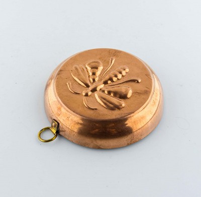 Форма для выпечки малая Стрекоза с потертым лужением