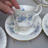 Кофейная пара Royal Albert Blue Blossom 140 мл Англия