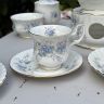 Кофейная пара Royal Albert Blue Blossom 140 мл Англия