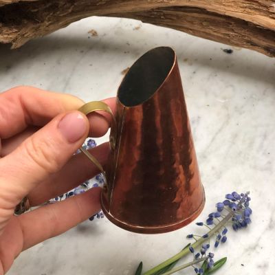 Кувшин мини медь латунь