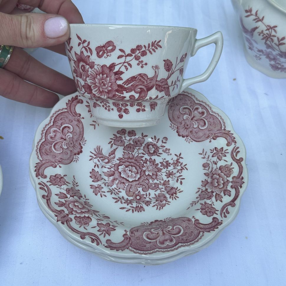 Чайная пара 210 мл Windsor Staffordshire Ridgway Англия