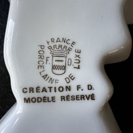 Штоф Остров красоты и Любви Porcelaine de Luxe 350 мл фарфор Франция