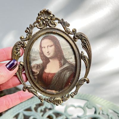 Шелкография в бронзе 13 см