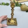 Подсвечник на 1 свечу 15 см латунь Англия  
