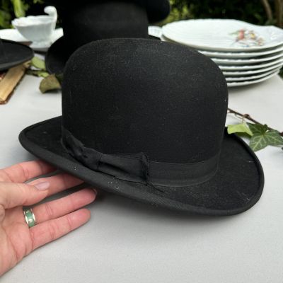 Шляпа-Котелок James Torney &amp; Co London 56 размер фетр 150 лет