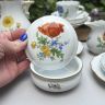 Шкатулка Meissen Мейсенский букет​ 9 см 1966 г. Германия