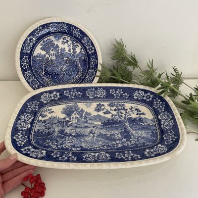 Блюдо 40х27 см Rusticana ВиллеройБох реставрация