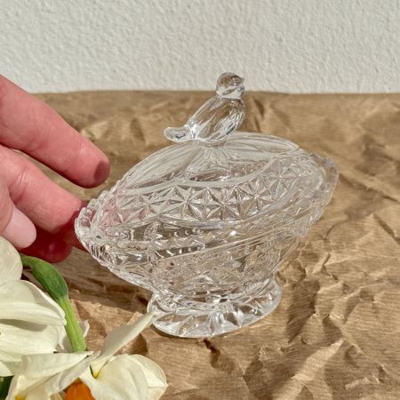 Шкатулка мини Hofbauer 10 см хрусталь Германия