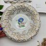 Блюдо Meissen 26 см Мейсенский букет 1970 г. Германия