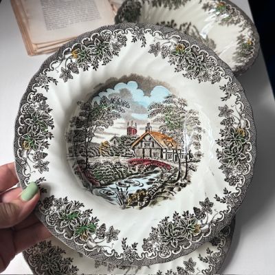 Тарелка глубокая Myott The Brook 22 см Англия