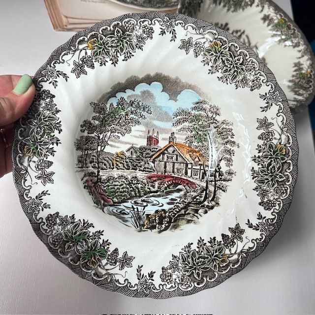 Тарелка глубокая Myott The Brook 22 см Англия