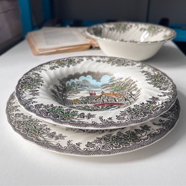 Тарелка глубокая Myott The Brook 22 см Англия