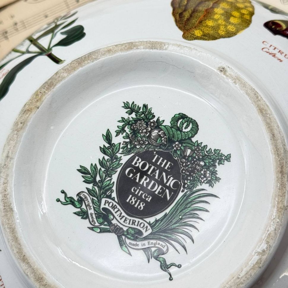 Салатник Portmeirion The Botanic garden 29 см Passiflora Портмерион Англия