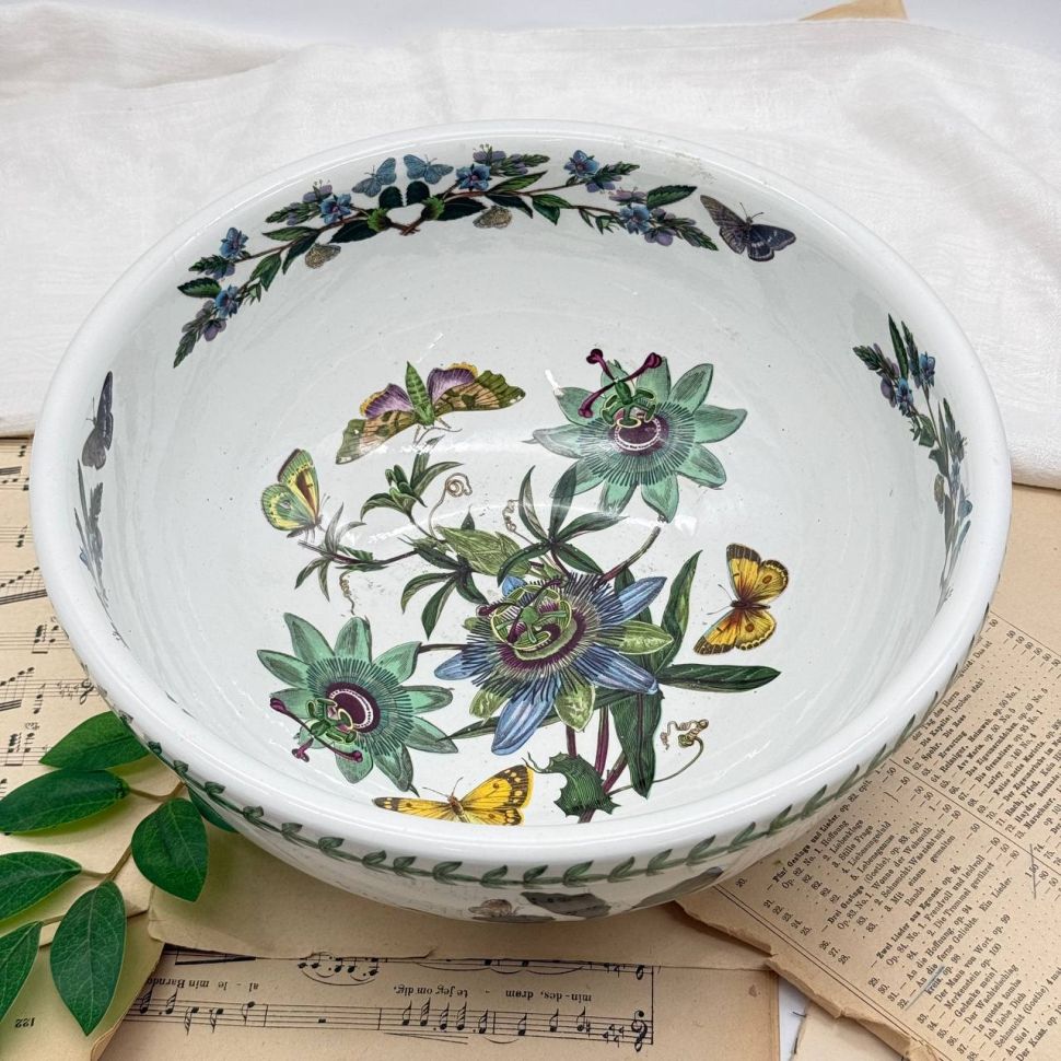 Салатник Portmeirion The Botanic garden 29 см Passiflora Портмерион Англия