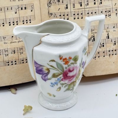 Молочник Rosenthal Maria Classic Rose Мейсенский букет 350 мл Германия  