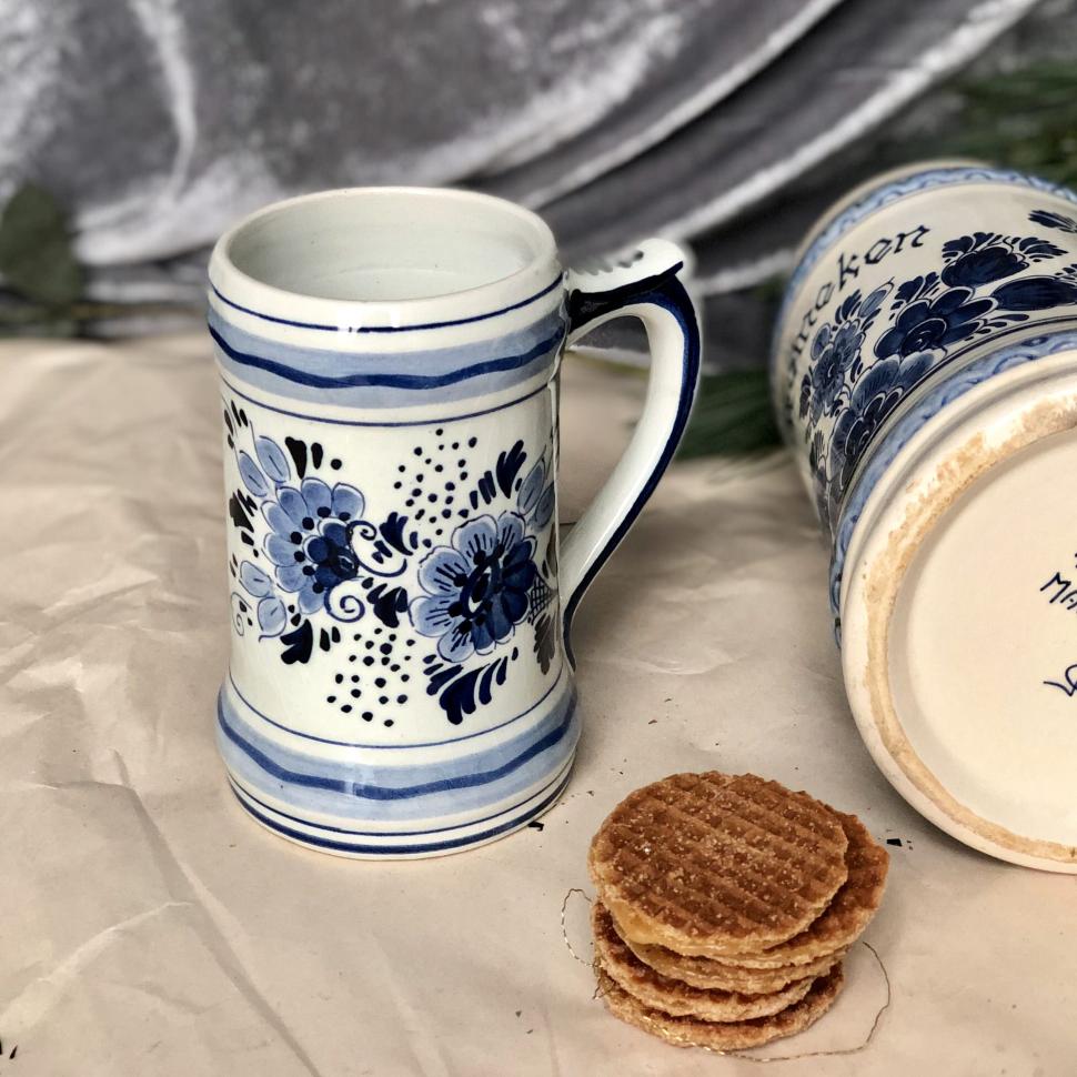 Кружка малая Delft керамика роспись