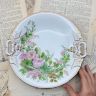 Блюдо Carl Tielsch Цветы 27 см фарфор Германия