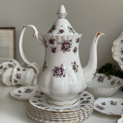 Чайник кофейник Sweet Violets Royal Albert 1500 мл Англия