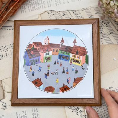 Подставка под горячее Old Village Square ВиллеройБох Design Naif 18 см Германия 