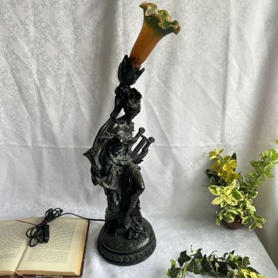 Лампа настольная с плафоном Лира 71 см Арнуво