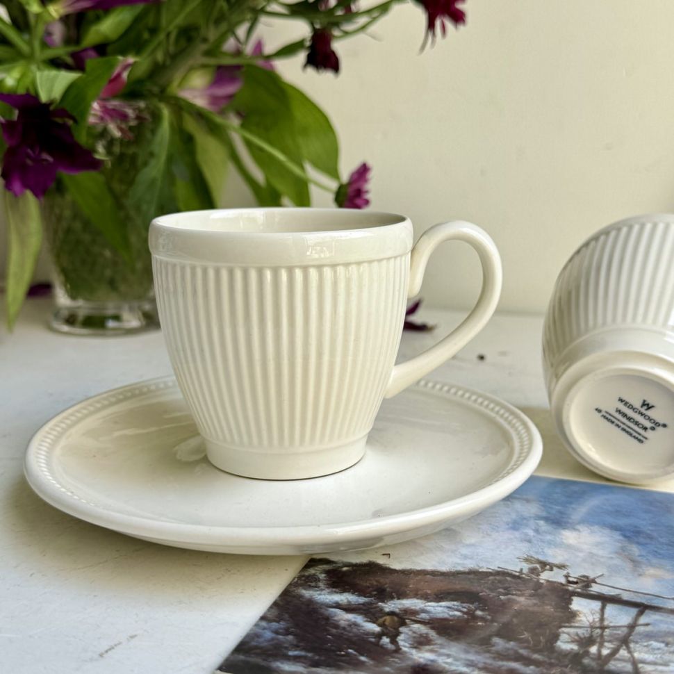 Кофейная пара Wedgwood Windsor 170 мл Англия