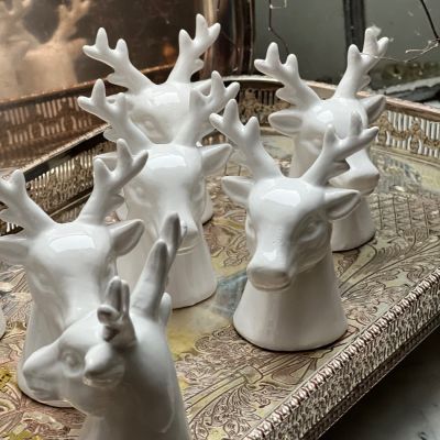 Статуэтка Олень 9 см керамика