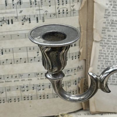 Канделябр подсвечник на 3 свечи Quist Германия серебрение