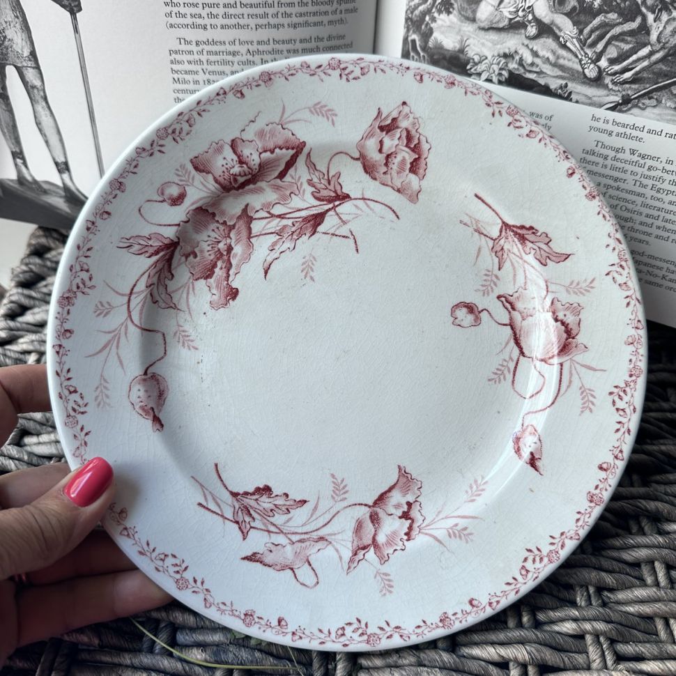 Тарелка Sphinx Maastricht 22 см Голландия 1899-1900 гг.