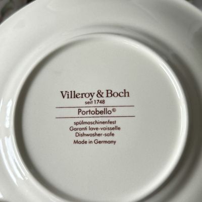 Тарелка глубокая ВиллеройБох Portobello 21 см Германия