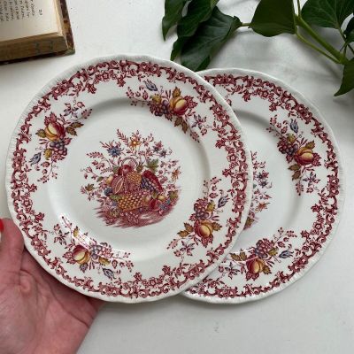 Тарелка 20 см Royal Tudor Fruits&Flowers Англия
