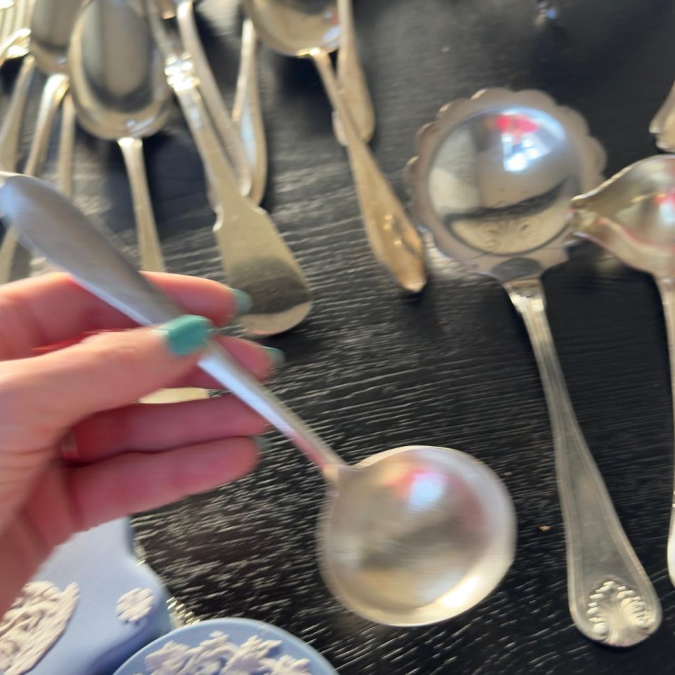 Соусник черпачок 19 см серебрение