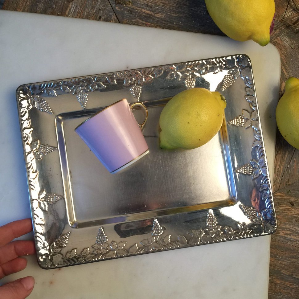 Блюдо поднос Виноградная лоза