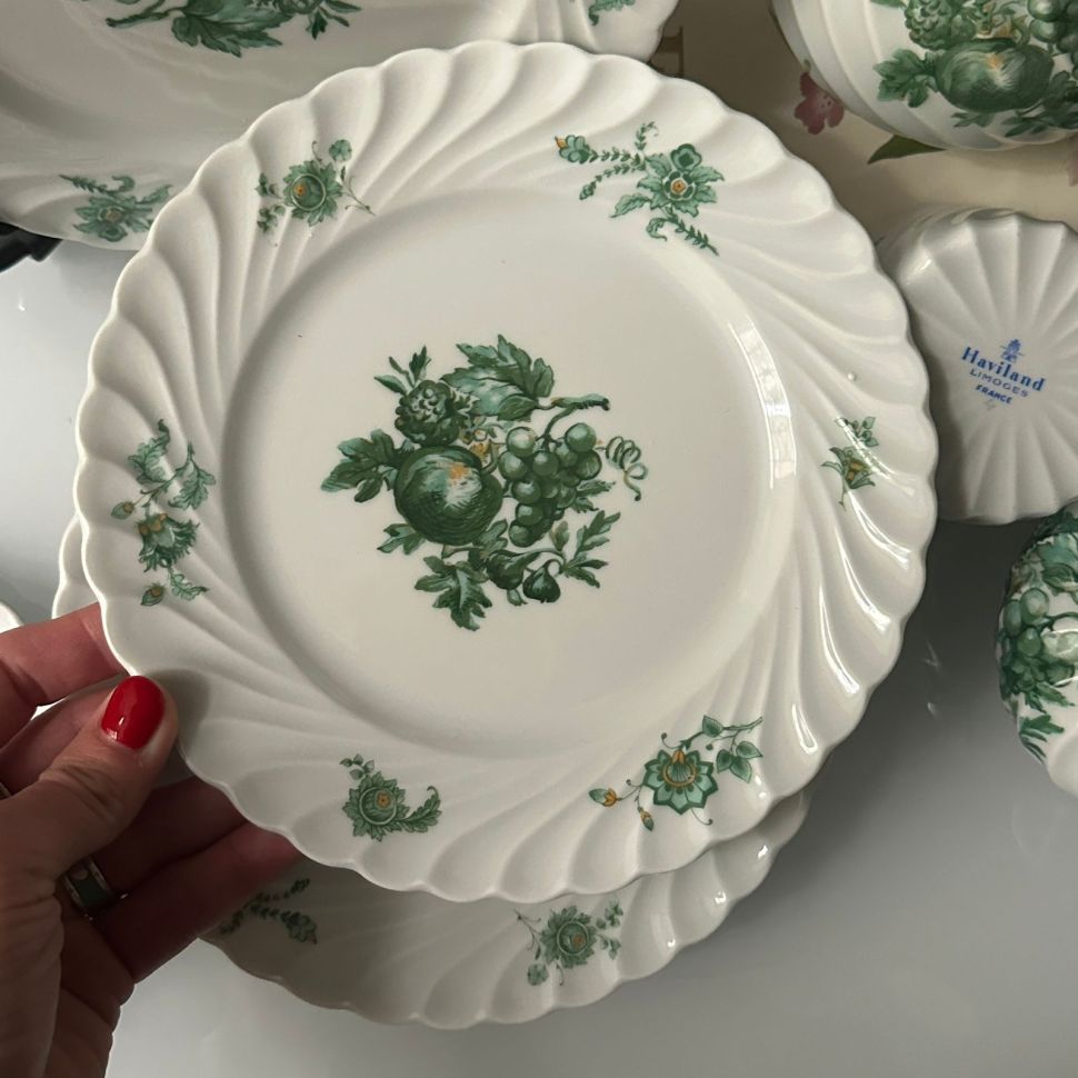 Тарелка 19 см Limoges Haviland Франция