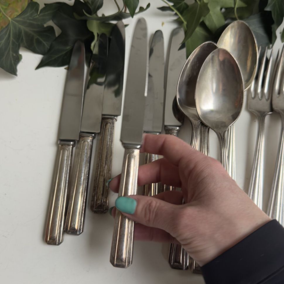 Нож столовый Grife & Escoda 21 см мельхиор Испания