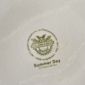 Блюдце 15 см ВилеройБох Summerday Германия