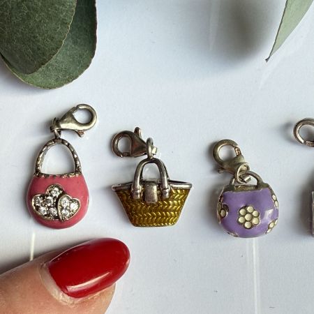 Подвеска шарм Thomas Sabo Сумка желтая 1,2 см 925