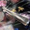 Щипцы для льда и сахара 14 см мельхиор серебрение 