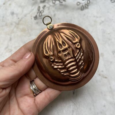 Форма для выпечки Рак медь