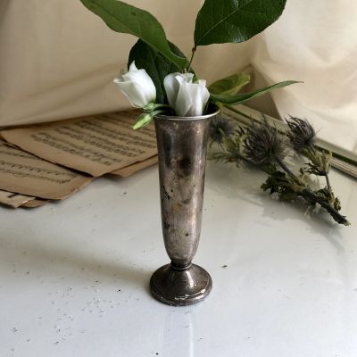 Ваза малая мельхиор