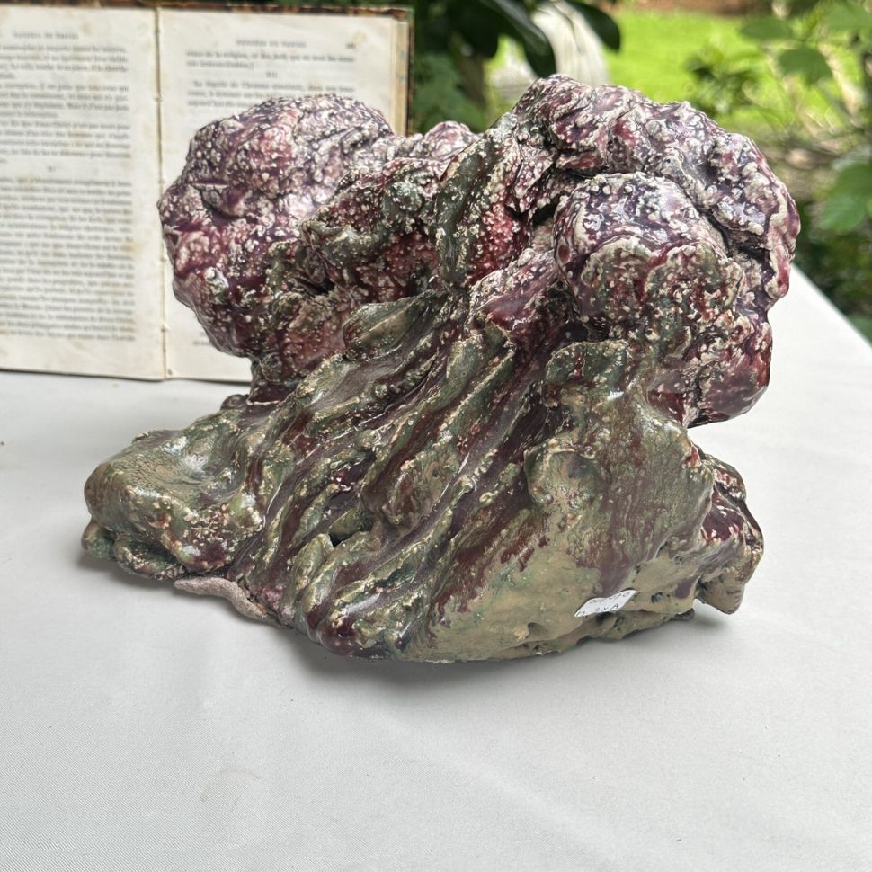 Статуэтка Морские водоросли 25 см керамика глазурь авторская работа