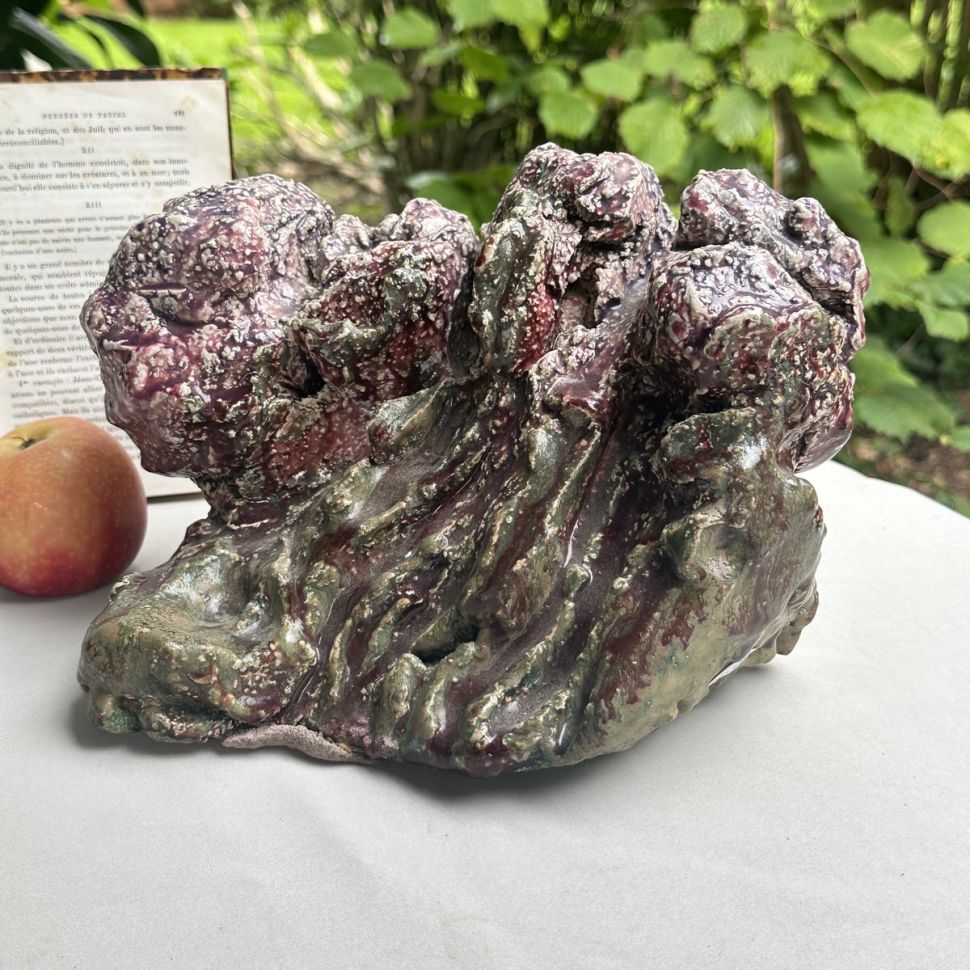 Статуэтка Морские водоросли 25 см керамика глазурь авторская работа