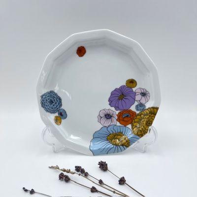 Тарелка Rosenthal Polygon Patras 19 см 1960-70 гг фарфор Германия