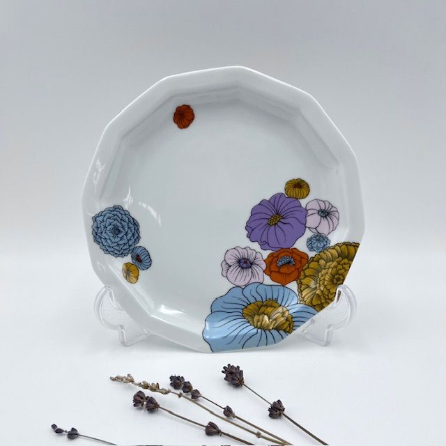 Тарелка Rosenthal Polygon Patras 19 см 1960-70 гг фарфор Германия