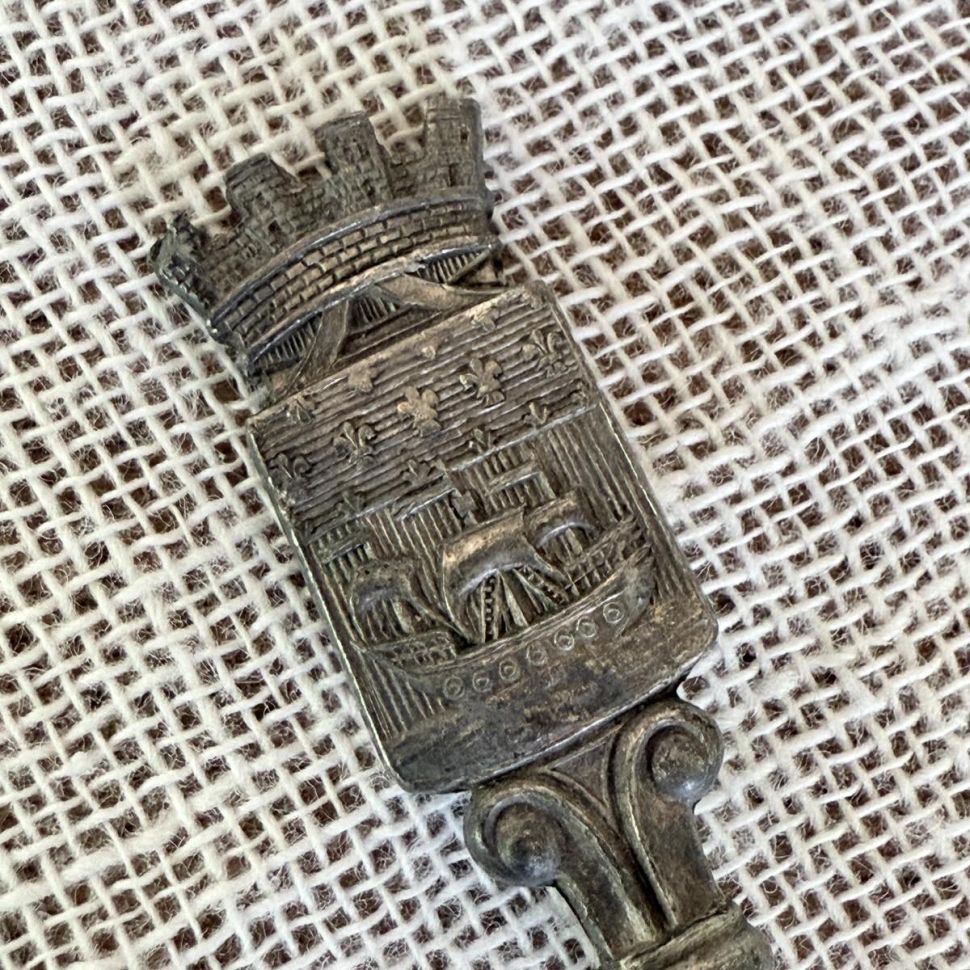 Ложка чайная Драккар 14 см серебрение набор 6 шт.