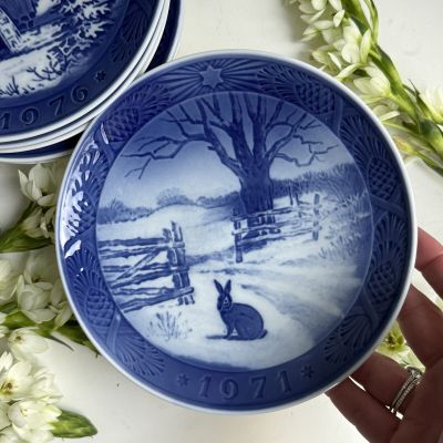 Тарелка ежегодная 1971 Royal Copenhagen Дания