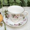 Чайная пара Queen Anne Садовые цветы 200 мл Англия  
