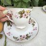 Чайная пара Queen Anne Садовые цветы 200 мл Англия  