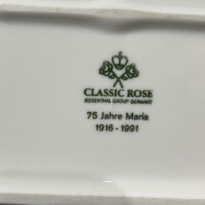 Блюдо Rosenthal Maria Classic Rose белый 34 см Германия